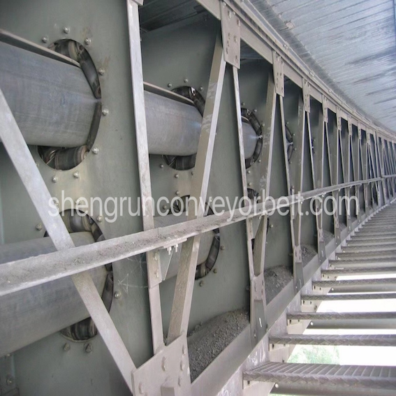 Abrasion Resistant Pipe EP NN Fabric Conveyor Belt